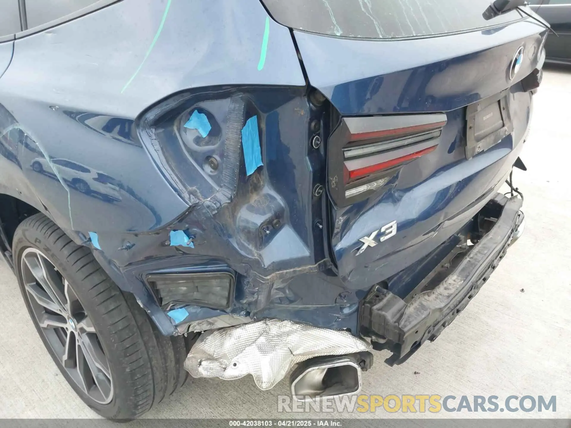 18 fotografías del automóvil dañado 5UX43DP09P9N67012 BMW X3 2023
