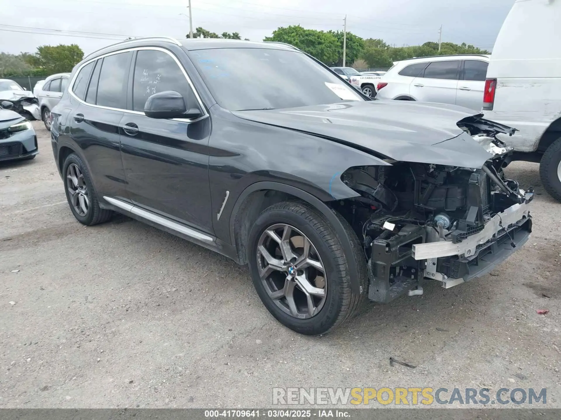 1 fotografías del automóvil dañado 5UX43DP09P9R23362 BMW X3 2023