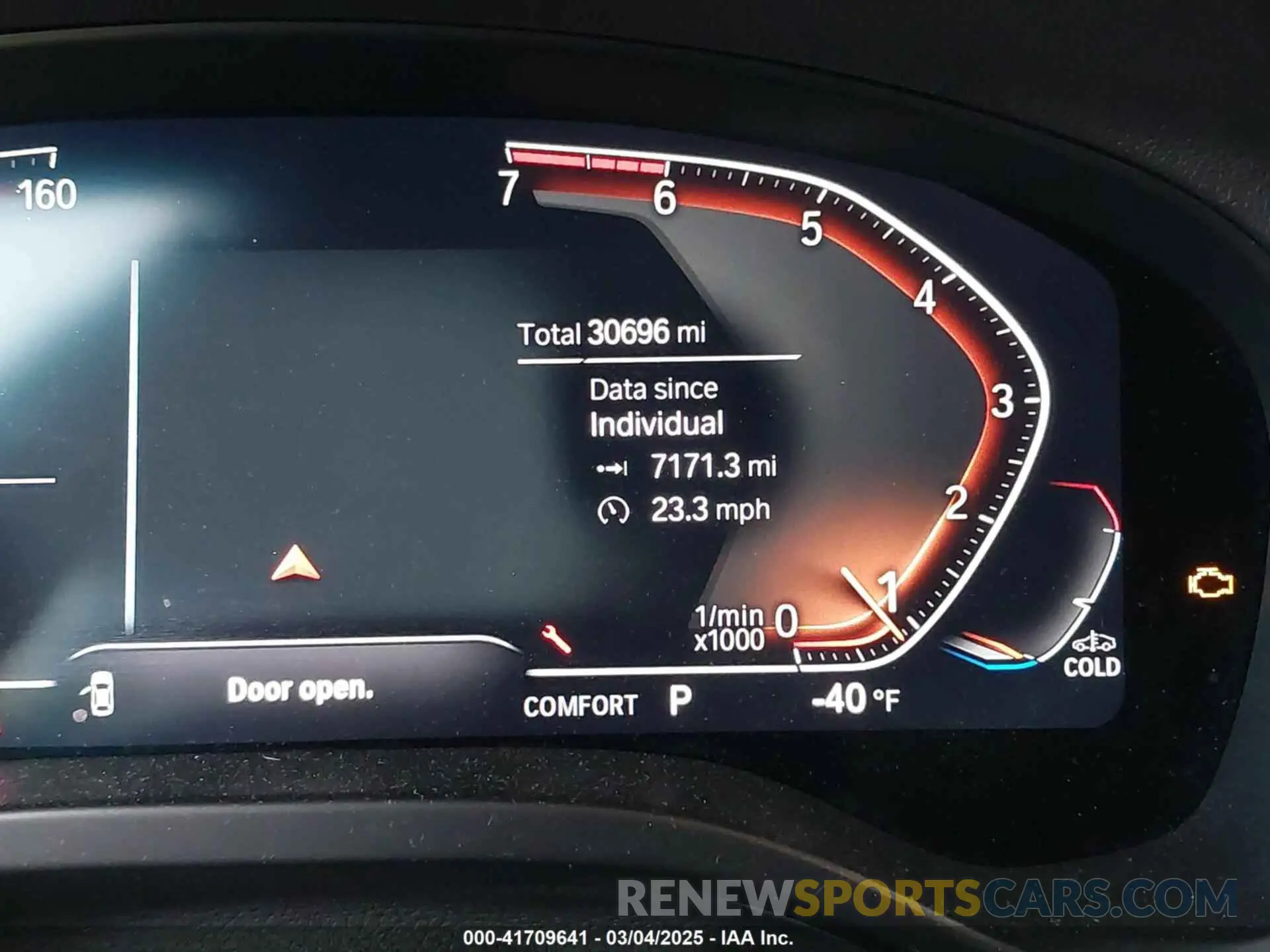 7 fotografías del automóvil dañado 5UX43DP09P9R23362 BMW X3 2023