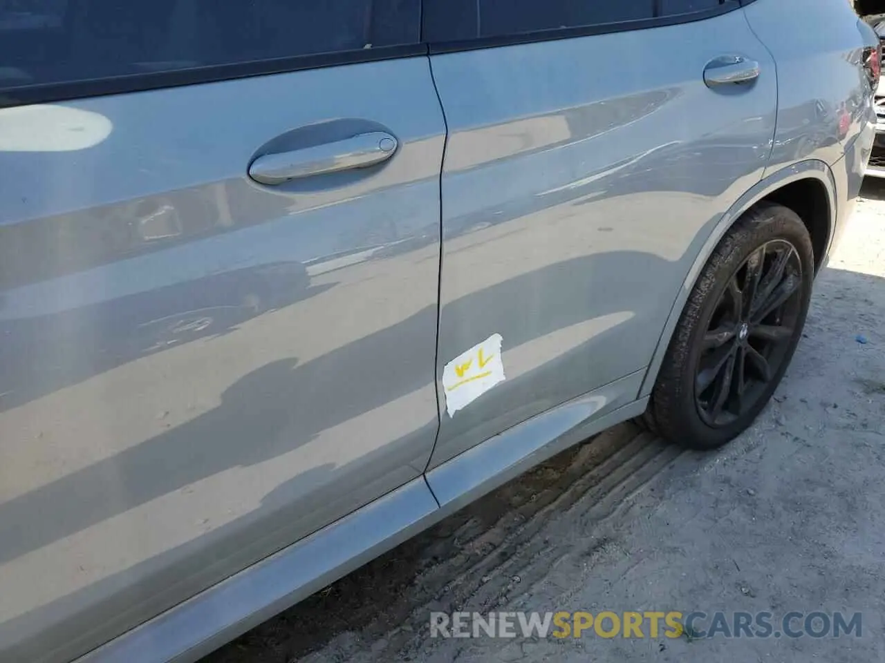13 fotografías del automóvil dañado 5UX43DP09P9S39671 BMW X3 2023