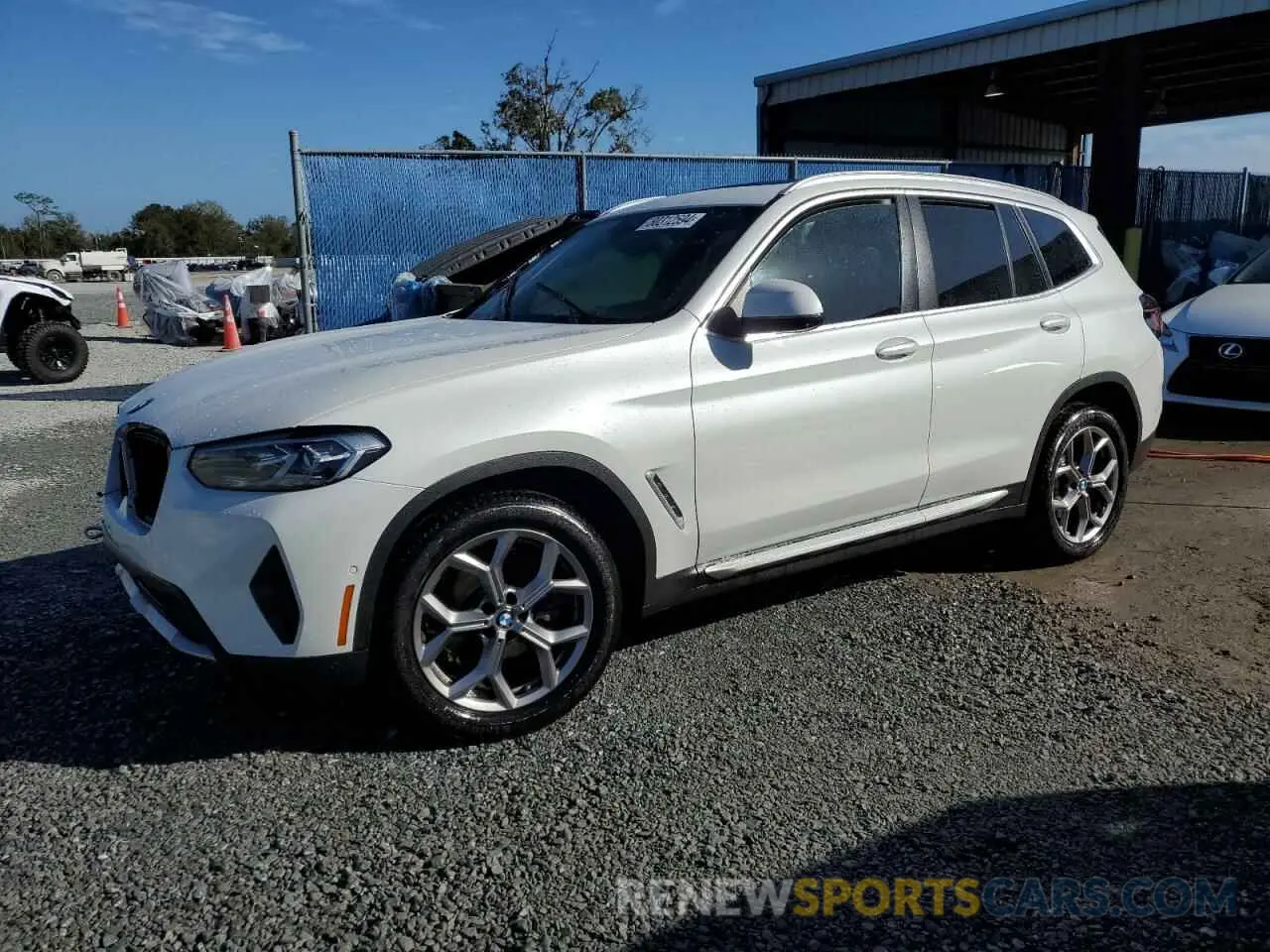 1 fotografías del automóvil dañado 5UX43DP0XP9N72316 BMW X3 2023