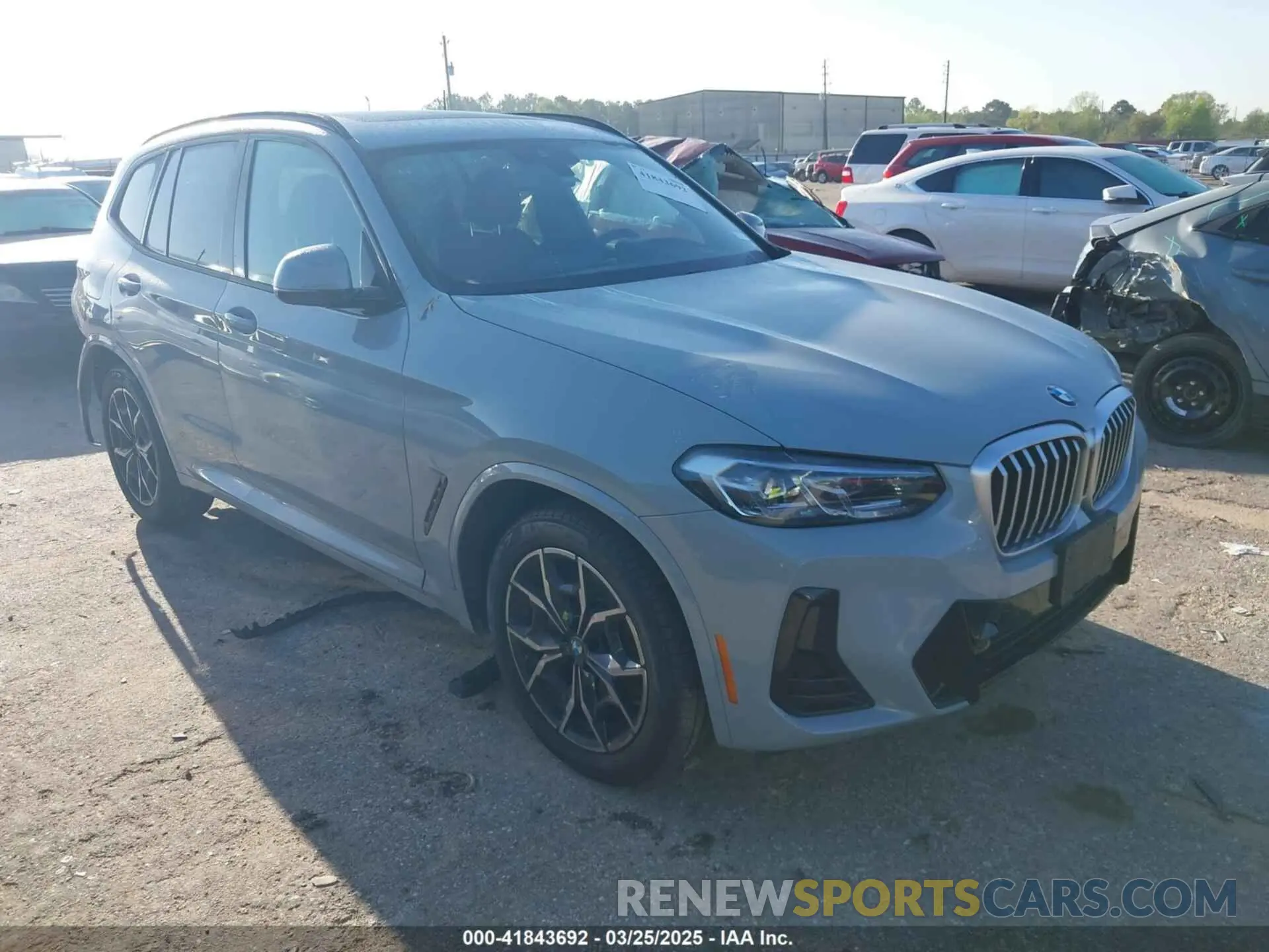 1 fotografías del automóvil dañado 5UX43DP0XP9P91115 BMW X3 2023