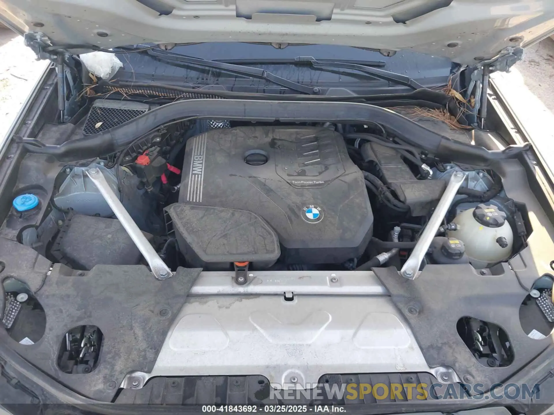 10 fotografías del automóvil dañado 5UX43DP0XP9P91115 BMW X3 2023