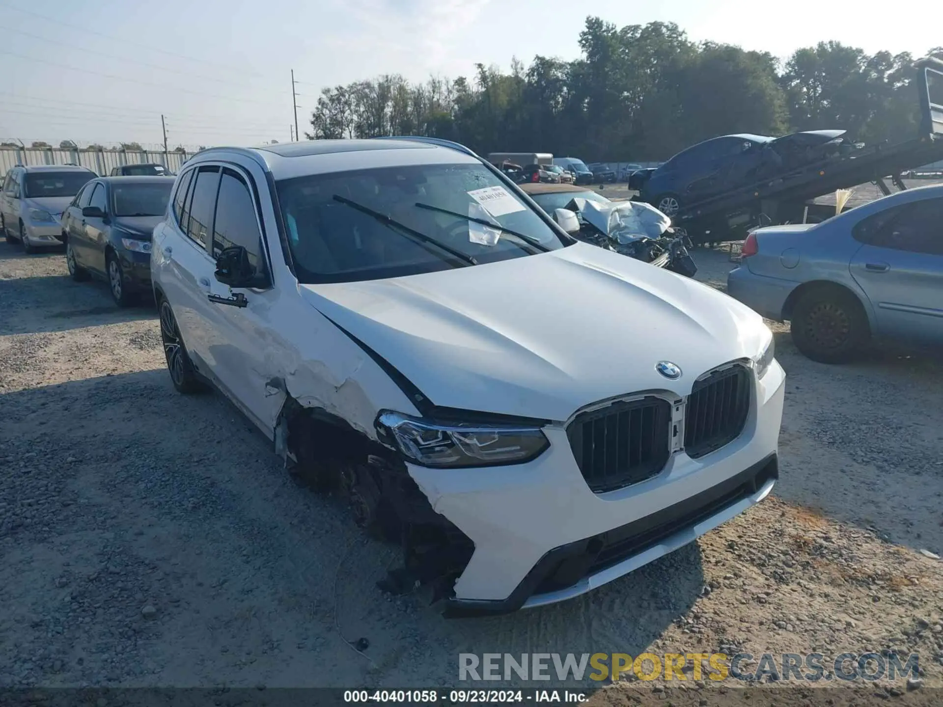 1 fotografías del automóvil dañado 5UX43DP0XP9R59884 BMW X3 2023