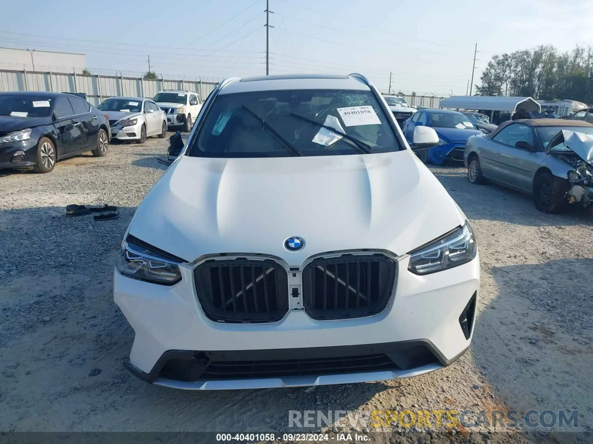 12 fotografías del automóvil dañado 5UX43DP0XP9R59884 BMW X3 2023