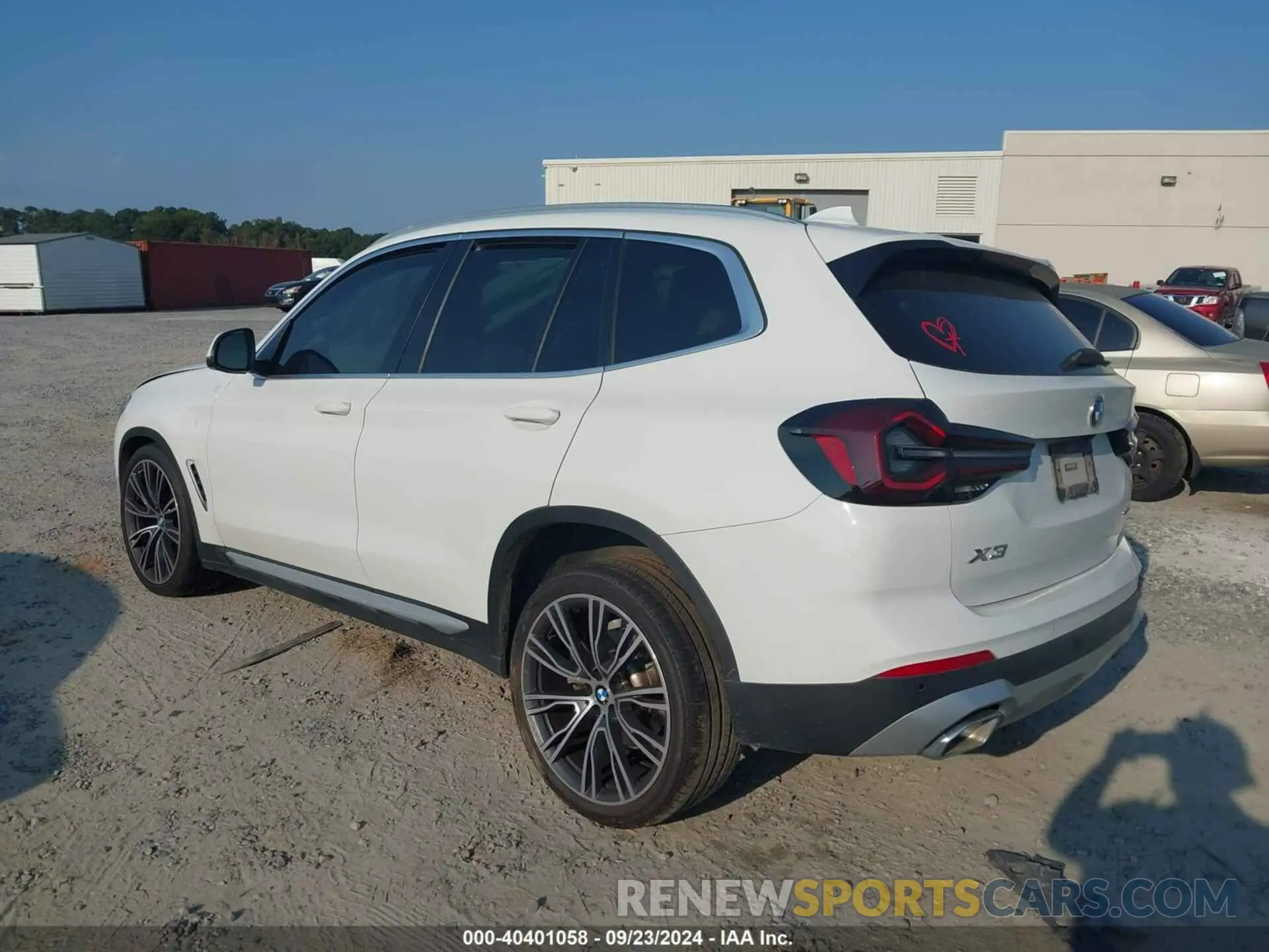 3 fotografías del automóvil dañado 5UX43DP0XP9R59884 BMW X3 2023