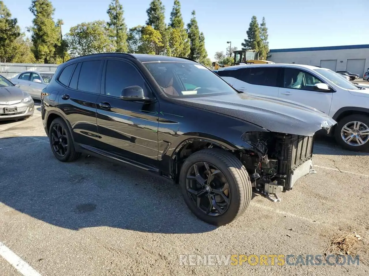 4 fotografías del automóvil dañado 5UX53DP00P9S08863 BMW X3 2023