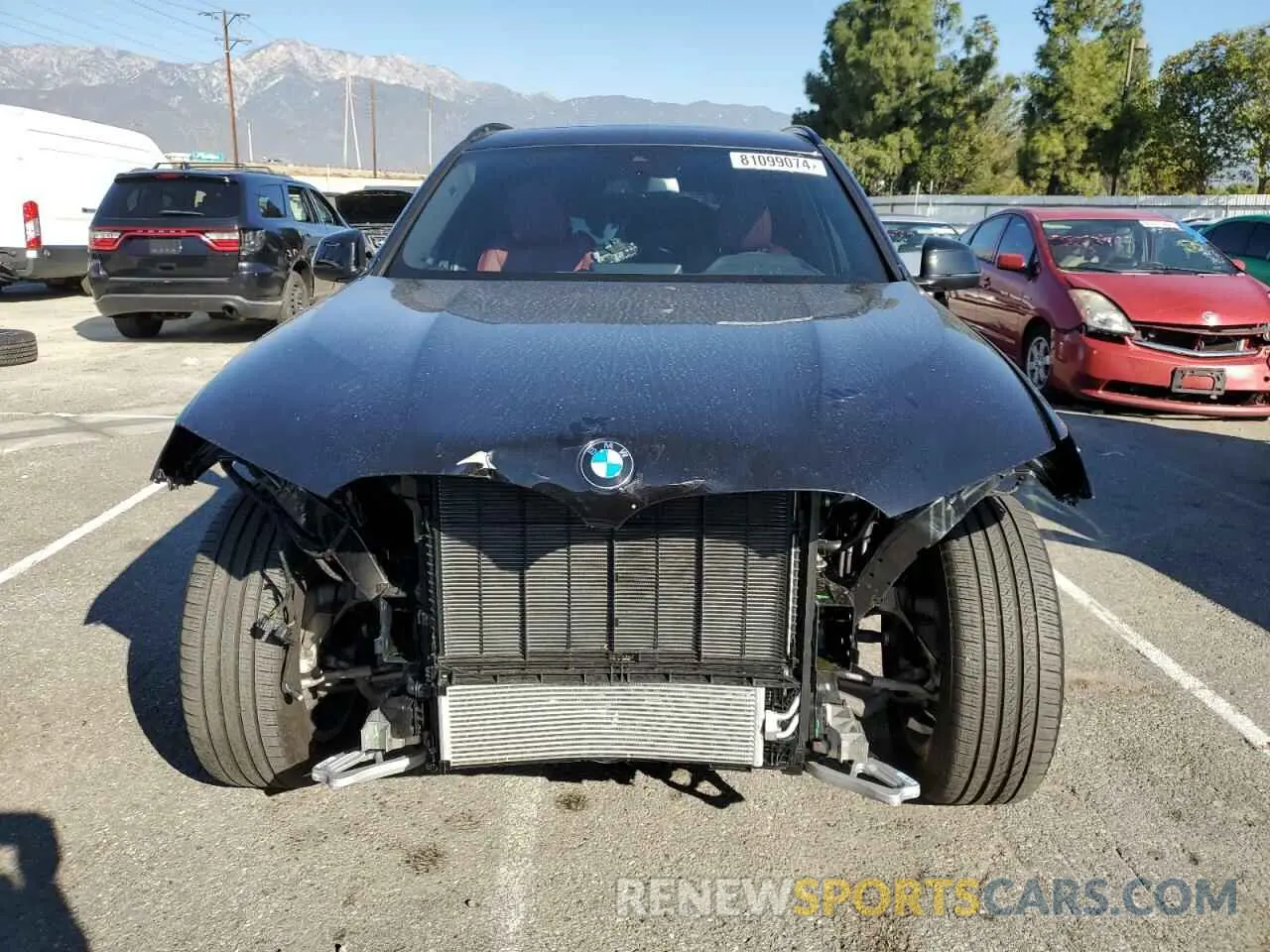 5 fotografías del automóvil dañado 5UX53DP00P9S08863 BMW X3 2023
