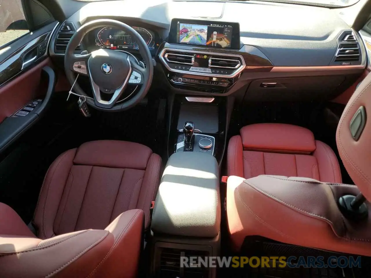 8 fotografías del automóvil dañado 5UX53DP00P9S08863 BMW X3 2023
