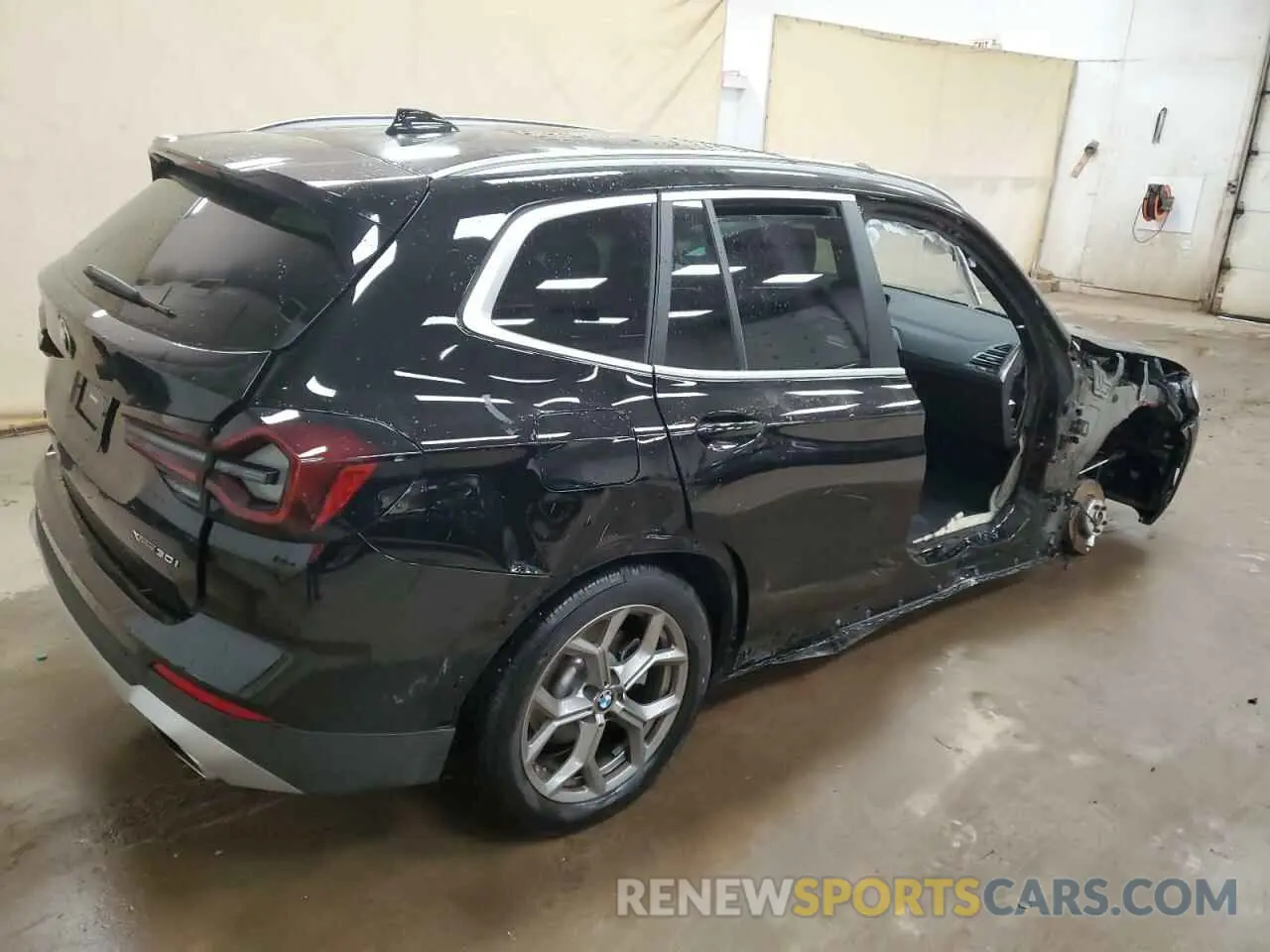 3 fotografías del automóvil dañado 5UX53DP00P9S71445 BMW X3 2023