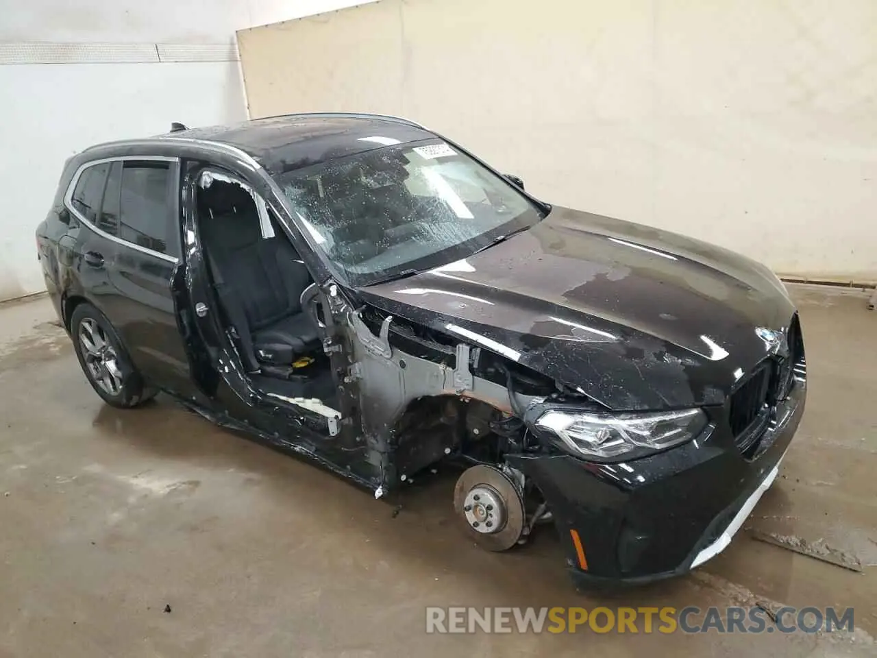 4 fotografías del automóvil dañado 5UX53DP00P9S71445 BMW X3 2023