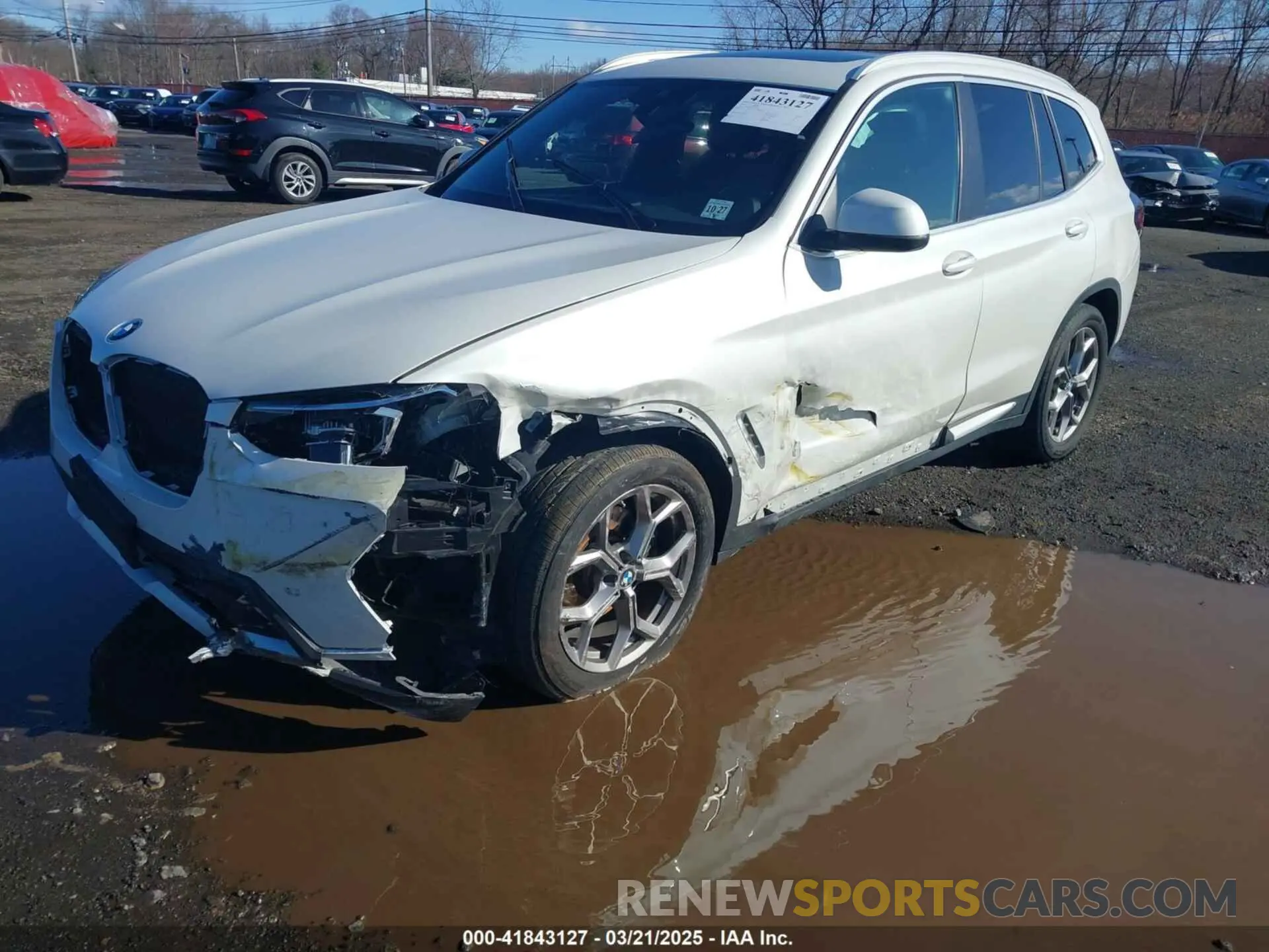 6 fotografías del automóvil dañado 5UX53DP02P9P22066 BMW X3 2023