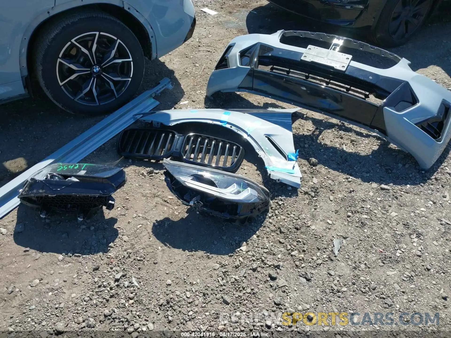 12 fotografías del automóvil dañado 5UX53DP02P9P97740 BMW X3 2023