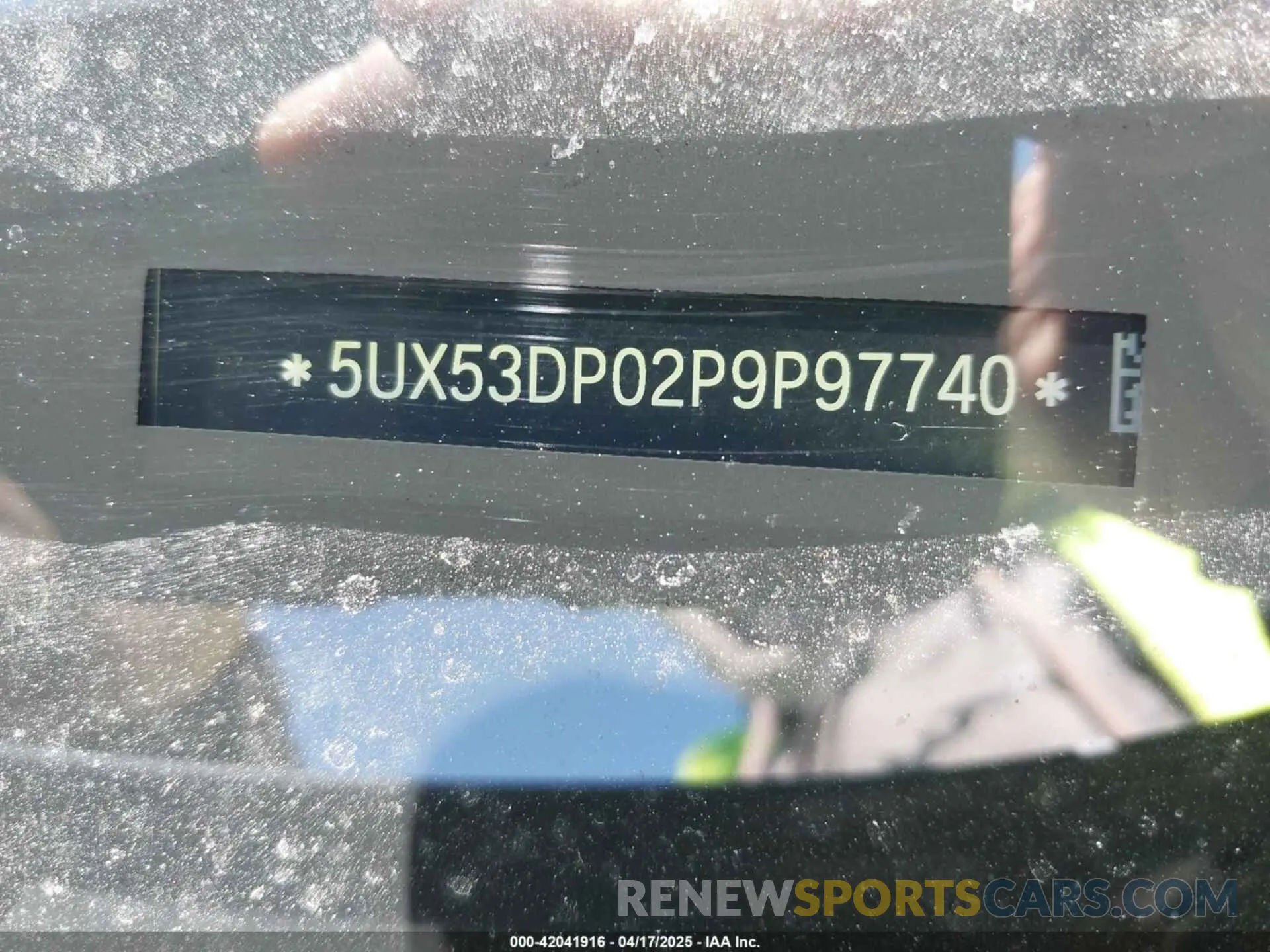 18 fotografías del automóvil dañado 5UX53DP02P9P97740 BMW X3 2023