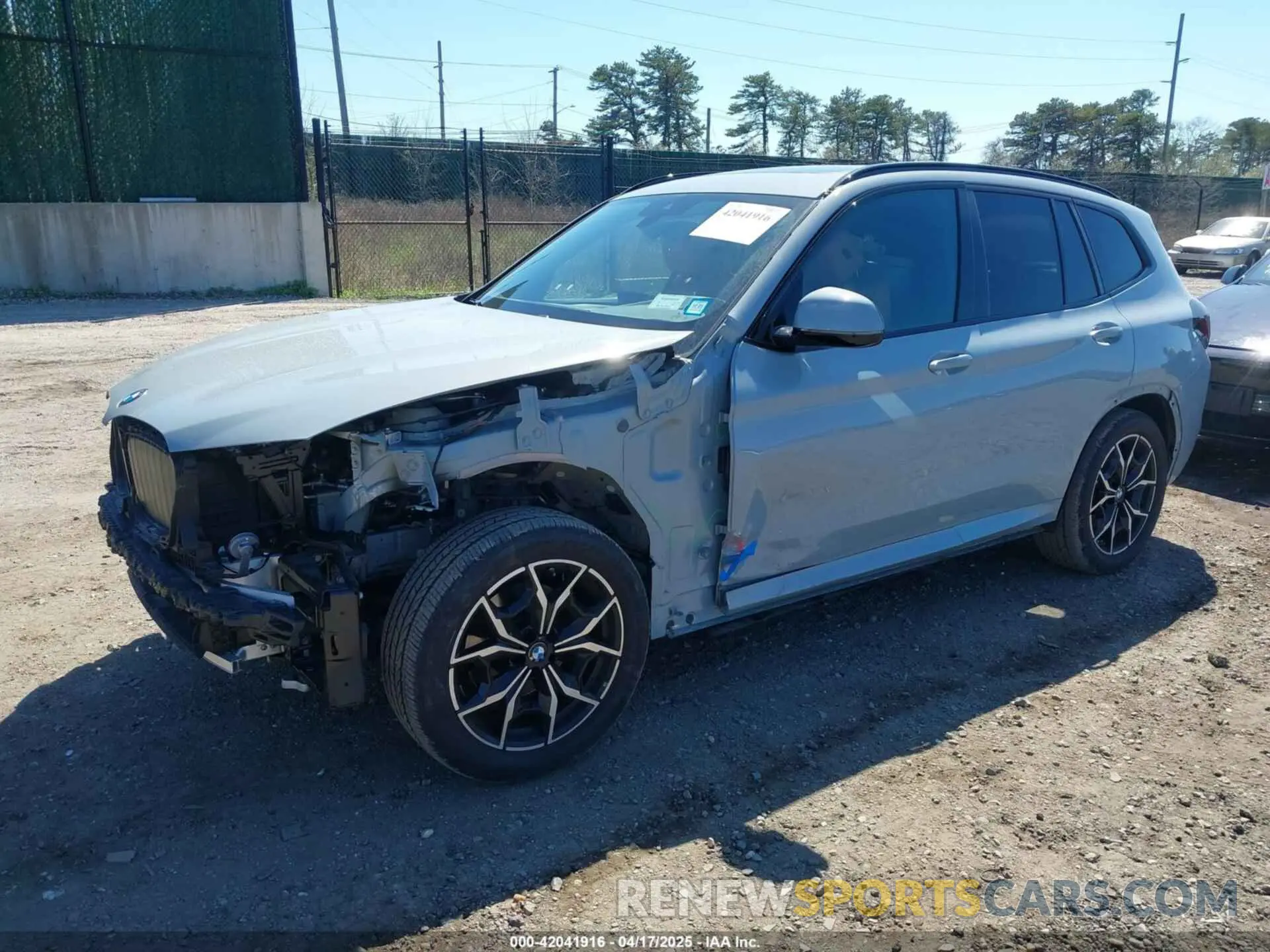 2 fotografías del automóvil dañado 5UX53DP02P9P97740 BMW X3 2023