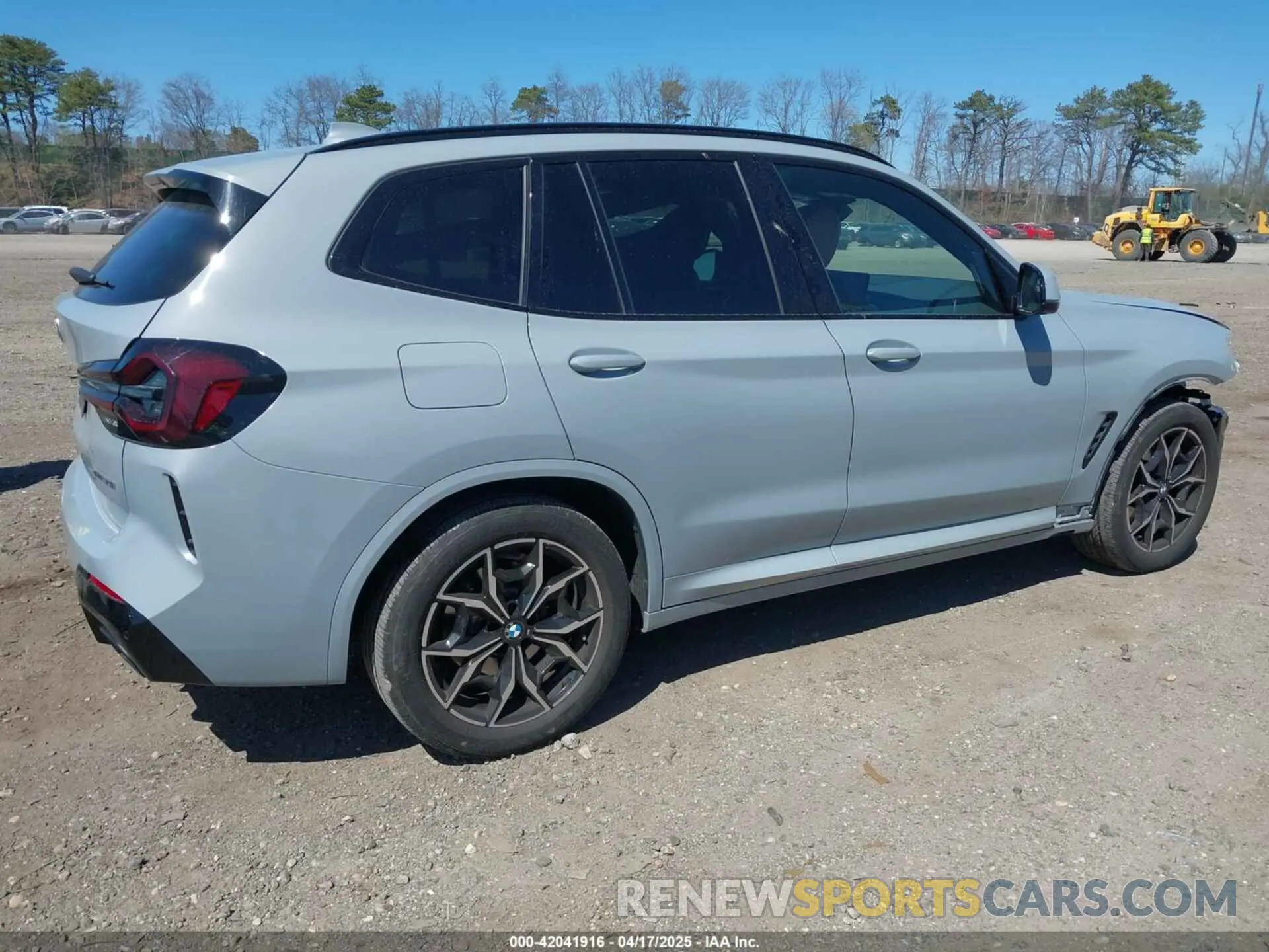 4 fotografías del automóvil dañado 5UX53DP02P9P97740 BMW X3 2023