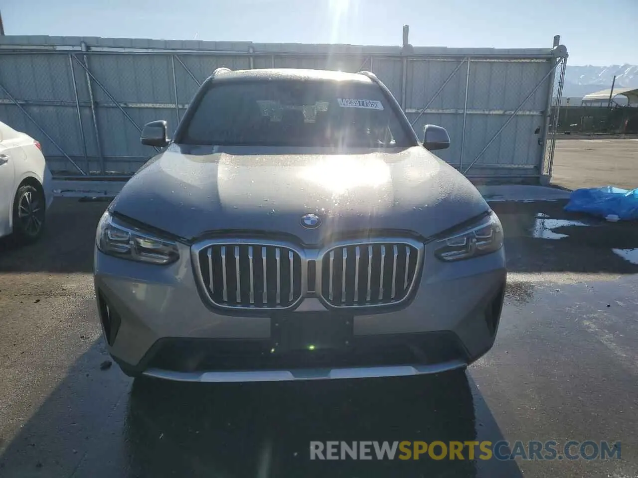 5 fotografías del automóvil dañado 5UX53DP02P9S10176 BMW X3 2023