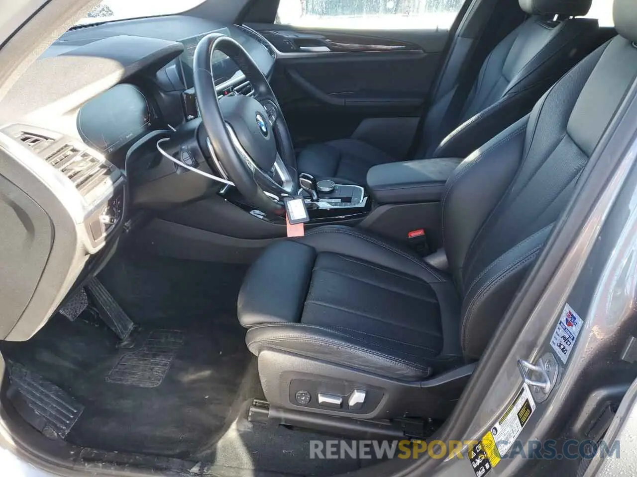 7 fotografías del automóvil dañado 5UX53DP02P9S10176 BMW X3 2023