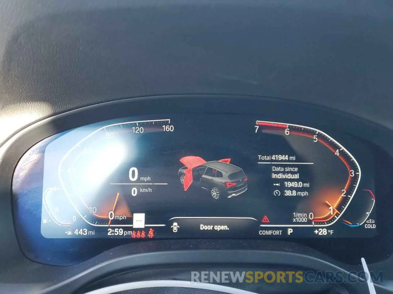 9 fotografías del automóvil dañado 5UX53DP02P9S10176 BMW X3 2023