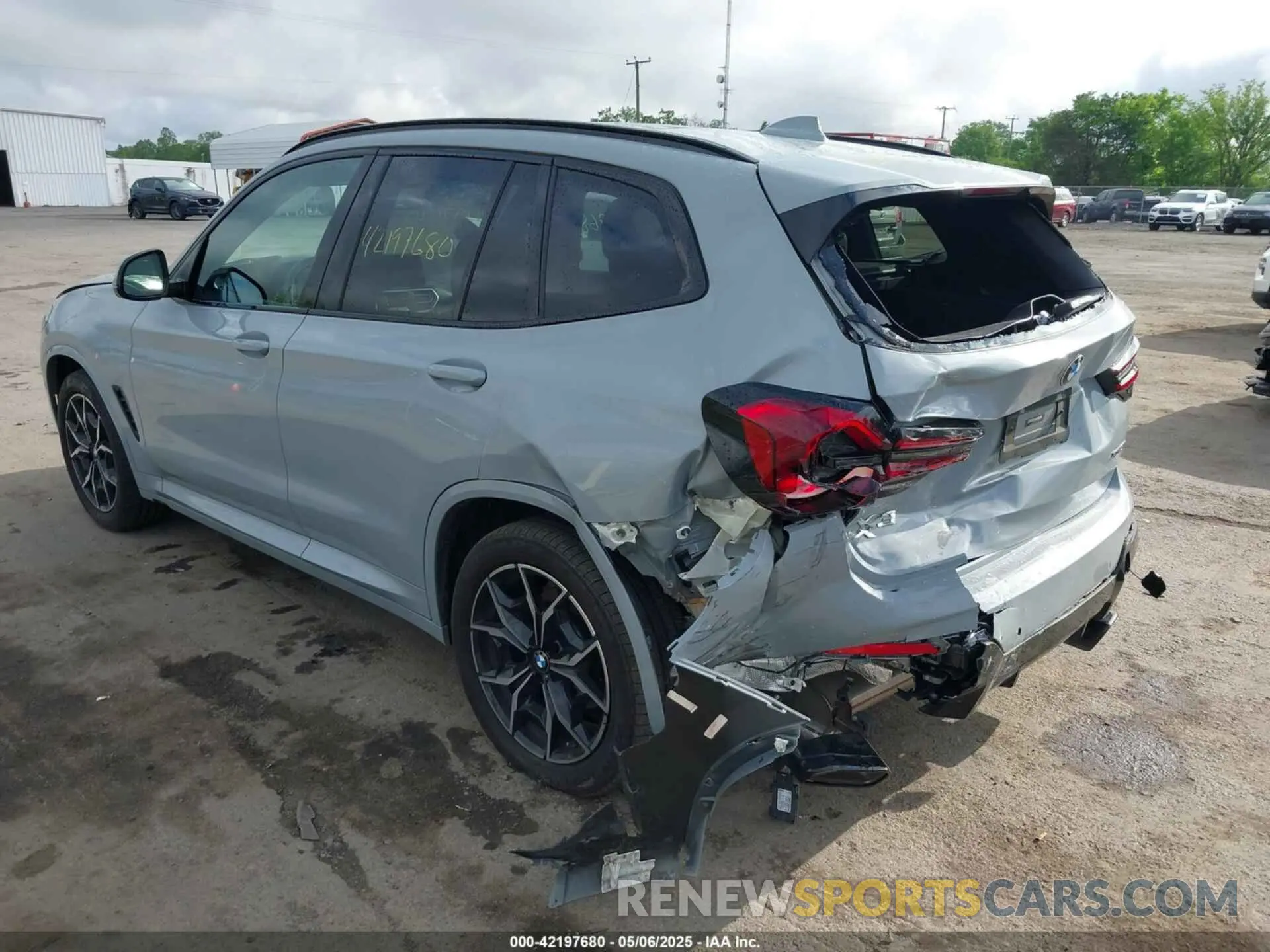 3 fotografías del automóvil dañado 5UX53DP02P9T01853 BMW X3 2023