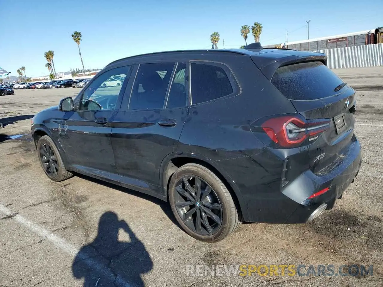 2 fotografías del automóvil dañado 5UX53DP03P9P79117 BMW X3 2023