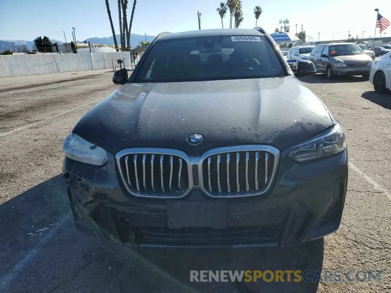 5 fotografías del automóvil dañado 5UX53DP03P9P79117 BMW X3 2023
