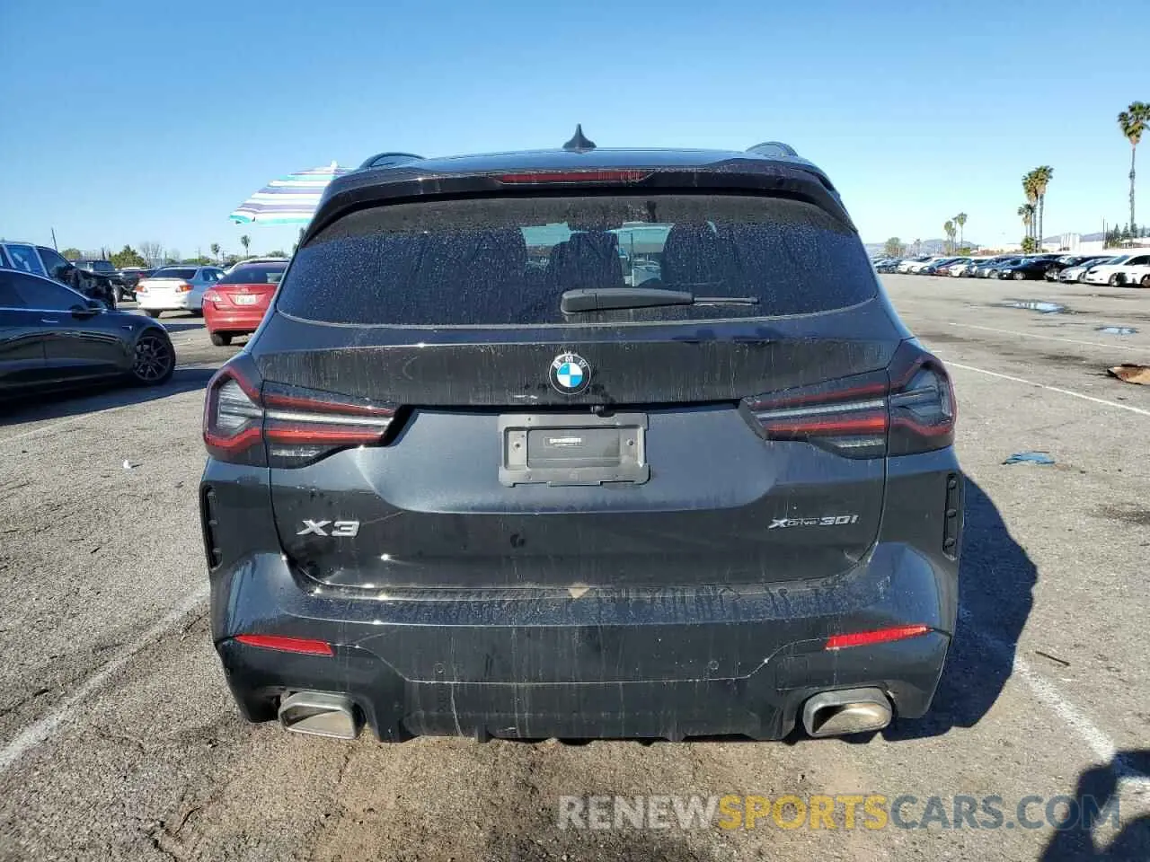 6 fotografías del automóvil dañado 5UX53DP03P9P79117 BMW X3 2023