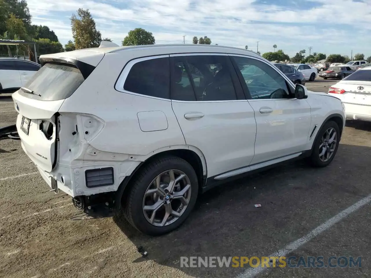 3 fotografías del automóvil dañado 5UX53DP04P9P09691 BMW X3 2023