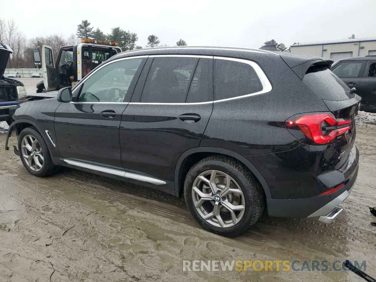 2 fotografías del automóvil dañado 5UX53DP04P9P42500 BMW X3 2023