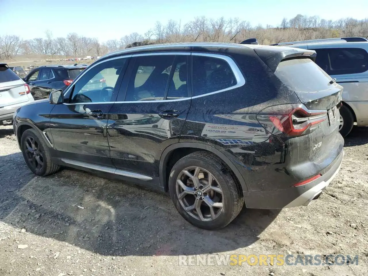 2 fotografías del automóvil dañado 5UX53DP04P9R28571 BMW X3 2023