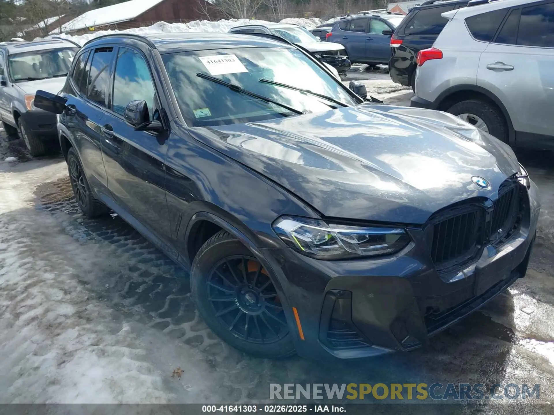 1 fotografías del automóvil dañado 5UX53DP04P9R92738 BMW X3 2023