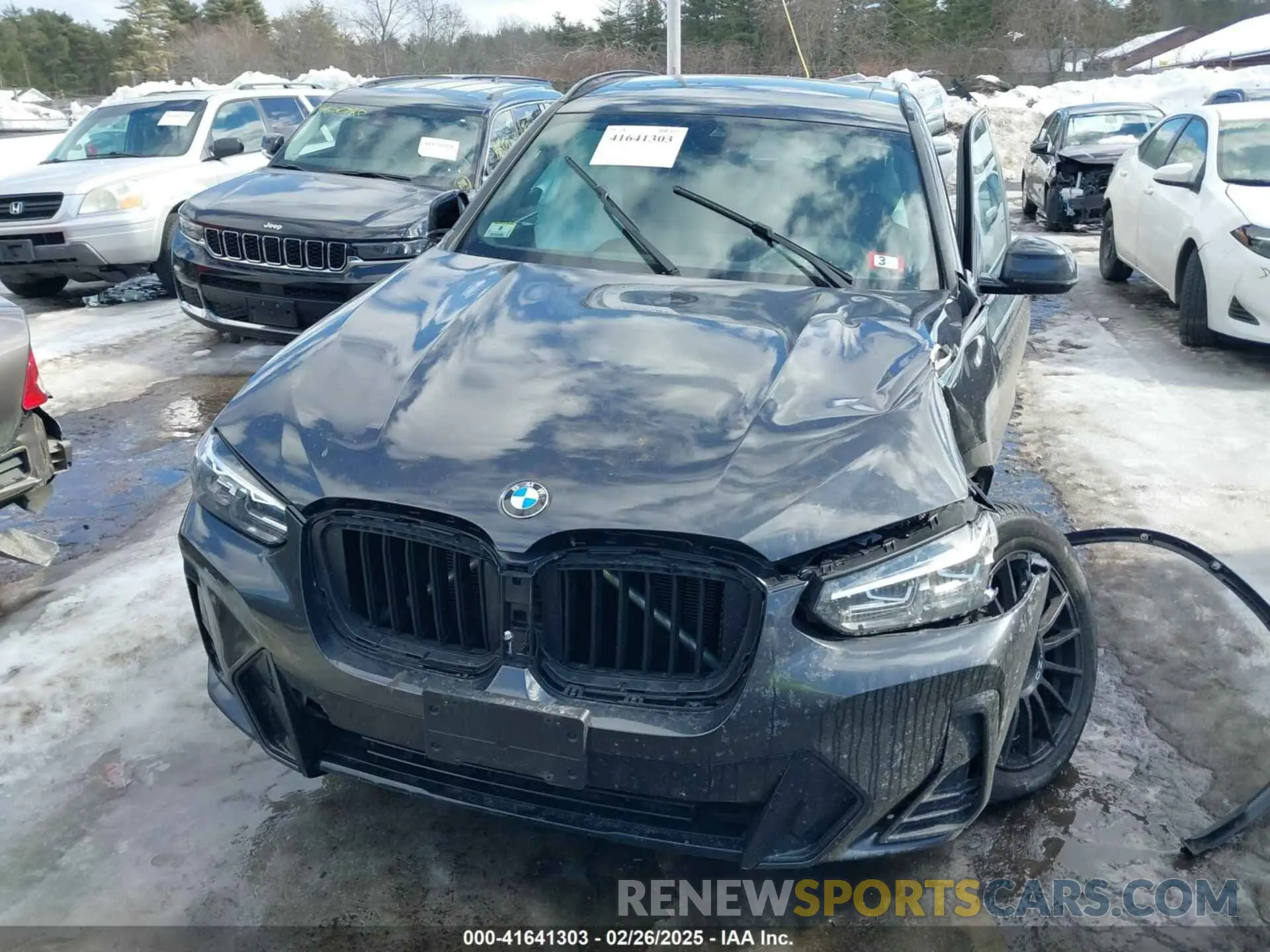 12 fotografías del automóvil dañado 5UX53DP04P9R92738 BMW X3 2023