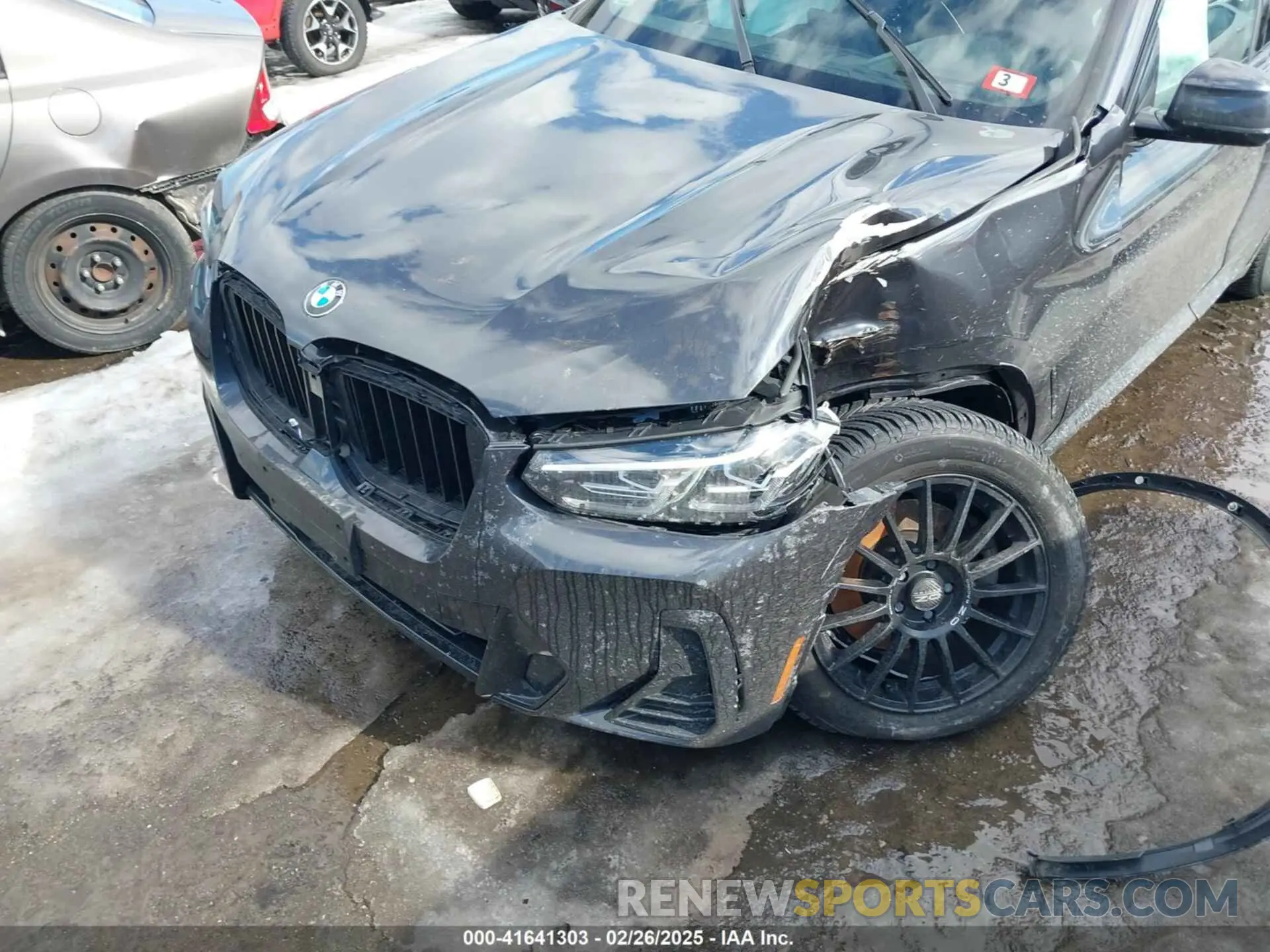 6 fotografías del automóvil dañado 5UX53DP04P9R92738 BMW X3 2023