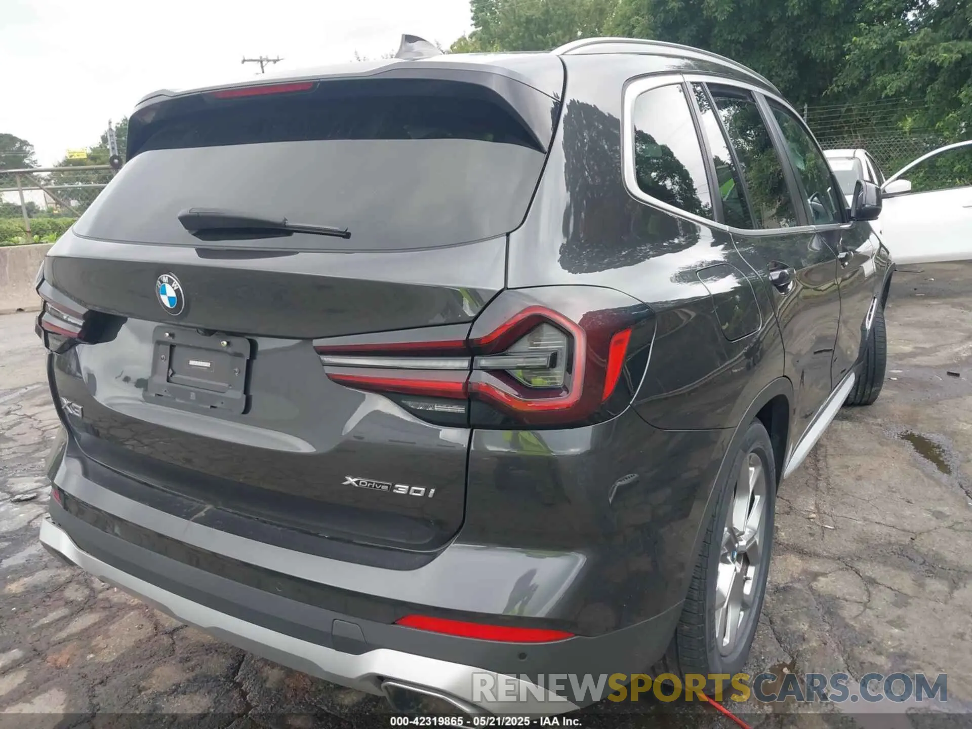 4 fotografías del automóvil dañado 5UX53DP05P9R38820 BMW X3 2023