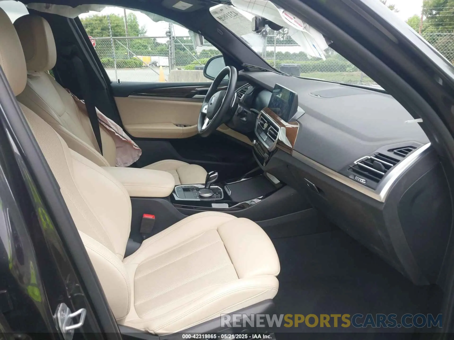 5 fotografías del automóvil dañado 5UX53DP05P9R38820 BMW X3 2023