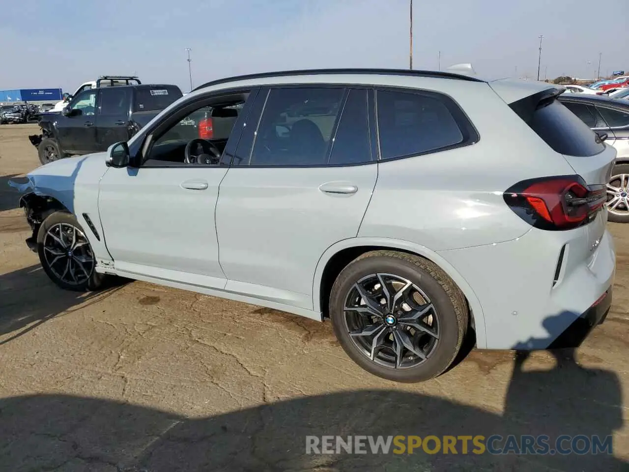 2 fotografías del automóvil dañado 5UX53DP05P9S19230 BMW X3 2023