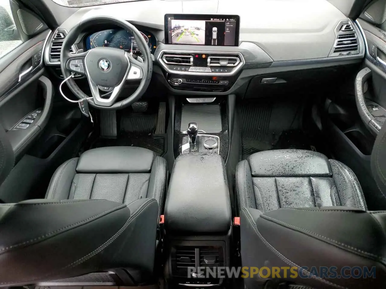 8 fotografías del automóvil dañado 5UX53DP06P9P09448 BMW X3 2023