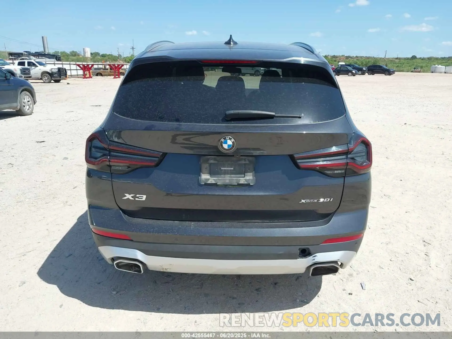 16 fotografías del automóvil dañado 5UX53DP06P9R43735 BMW X3 2023