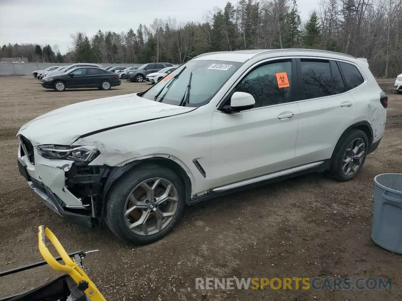 1 fotografías del automóvil dañado 5UX53DP06P9S45755 BMW X3 2023