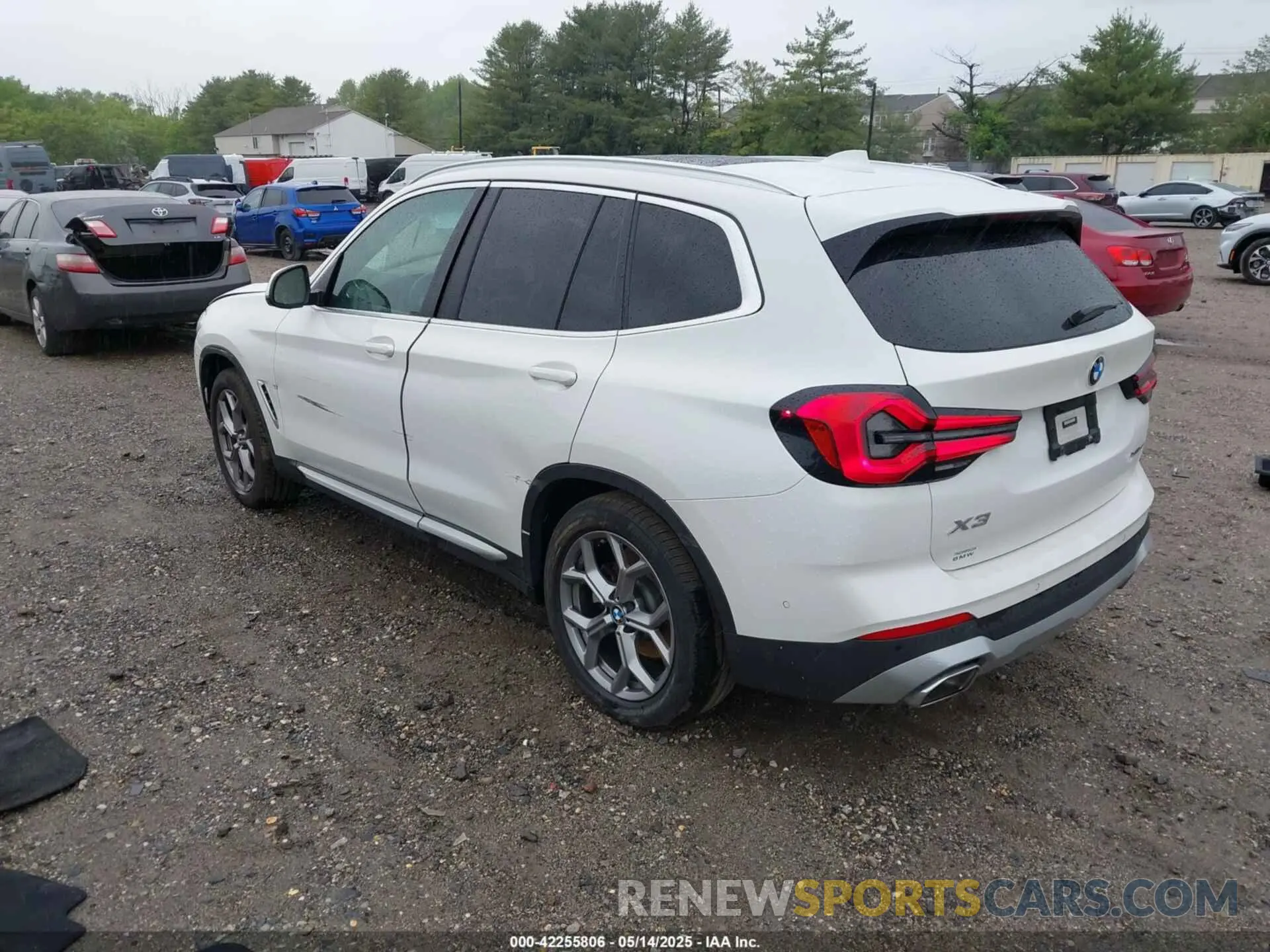 3 fotografías del automóvil dañado 5UX53DP06P9S88542 BMW X3 2023