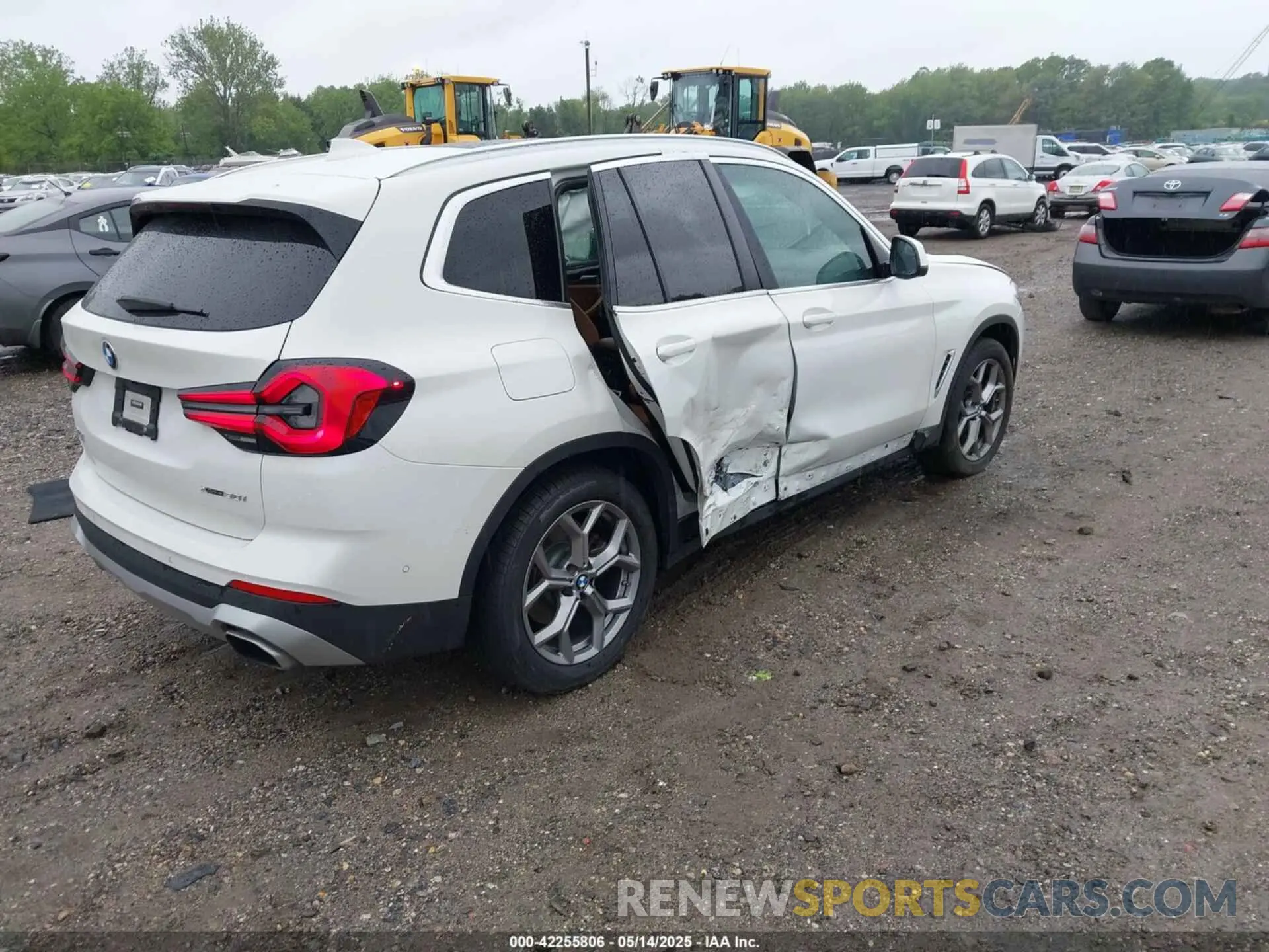 4 fotografías del automóvil dañado 5UX53DP06P9S88542 BMW X3 2023