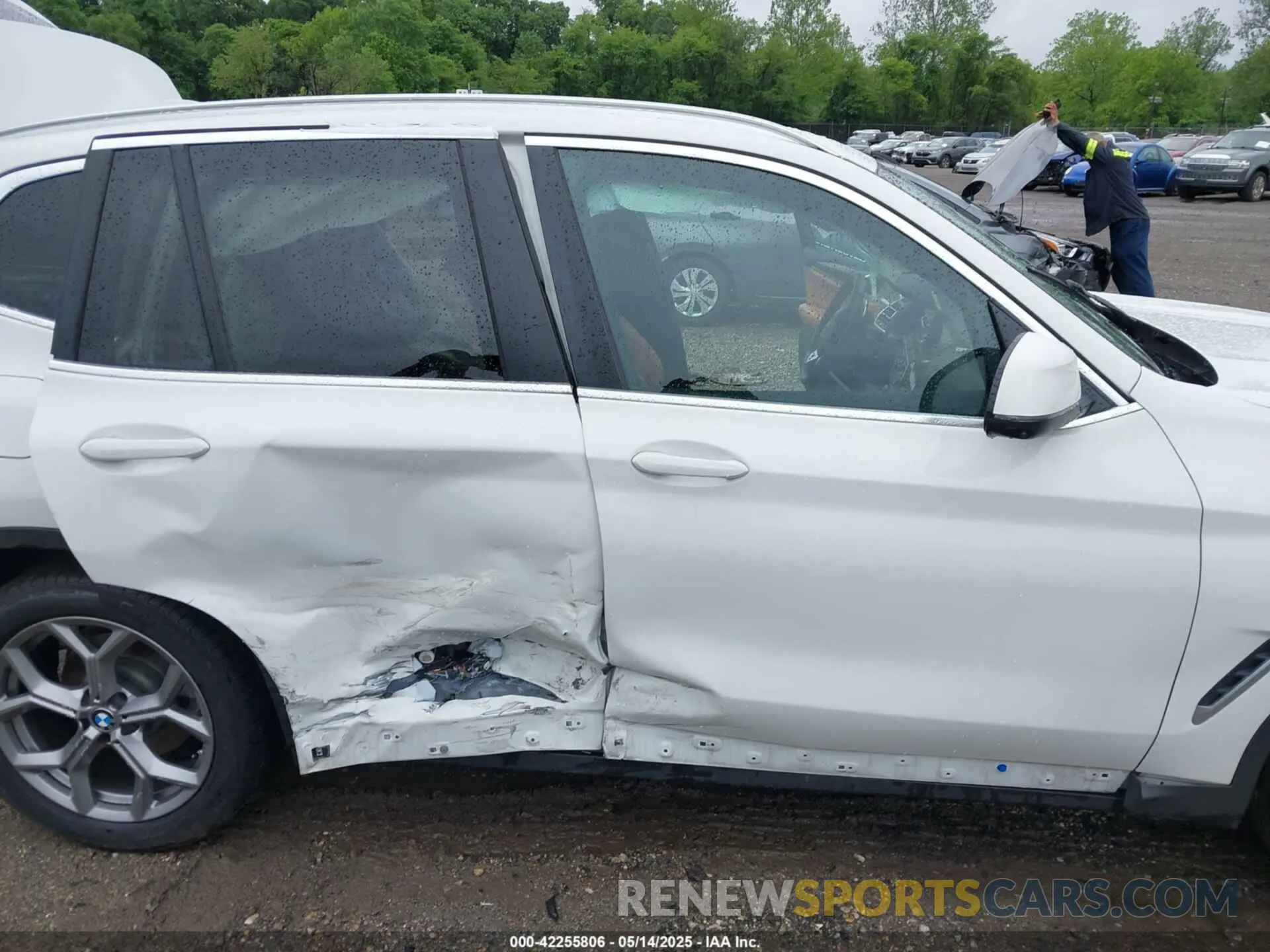 6 fotografías del automóvil dañado 5UX53DP06P9S88542 BMW X3 2023