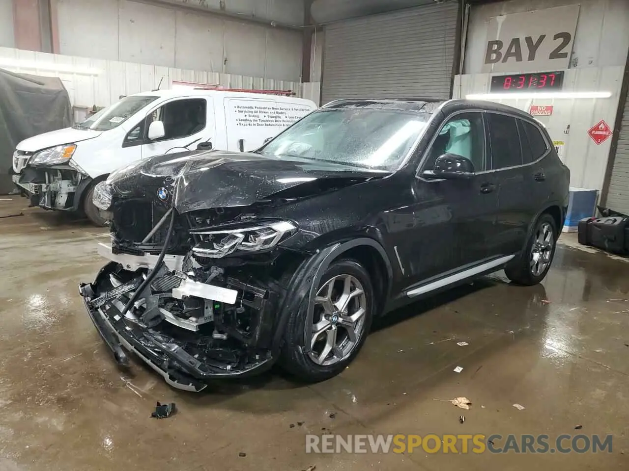 1 fotografías del automóvil dañado 5UX53DP07P9S81101 BMW X3 2023