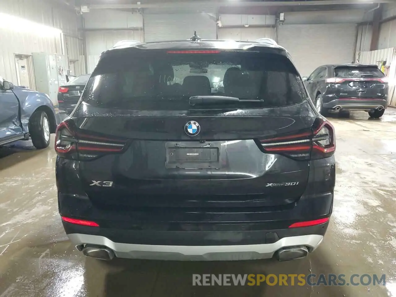 6 fotografías del automóvil dañado 5UX53DP07P9S81101 BMW X3 2023