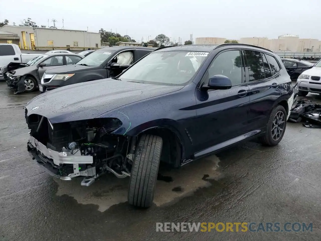 1 fotografías del automóvil dañado 5UX53DP08P9R11501 BMW X3 2023