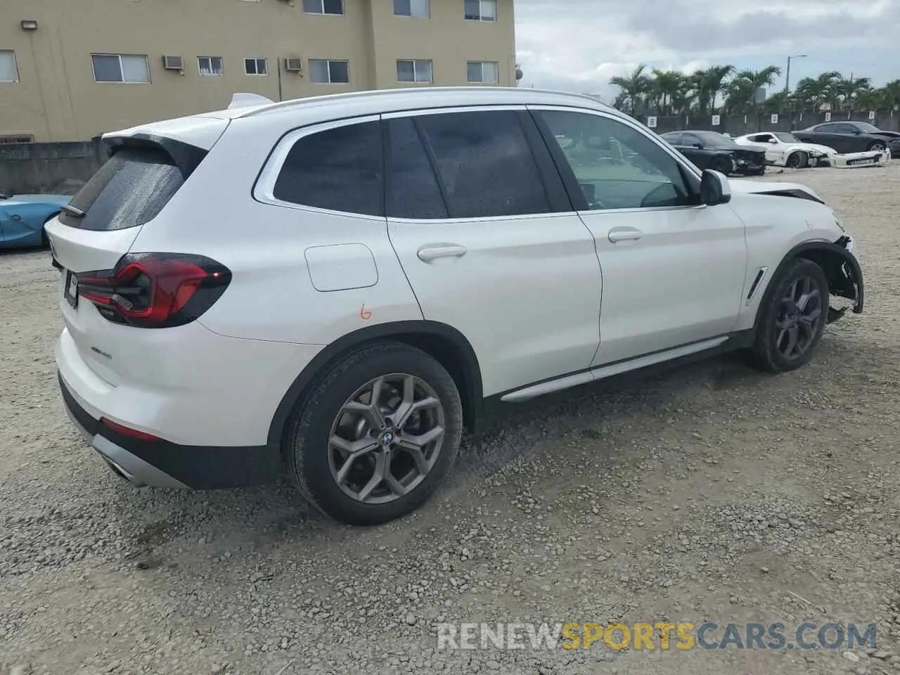 3 fotografías del automóvil dañado 5UX53DP09P9N51882 BMW X3 2023