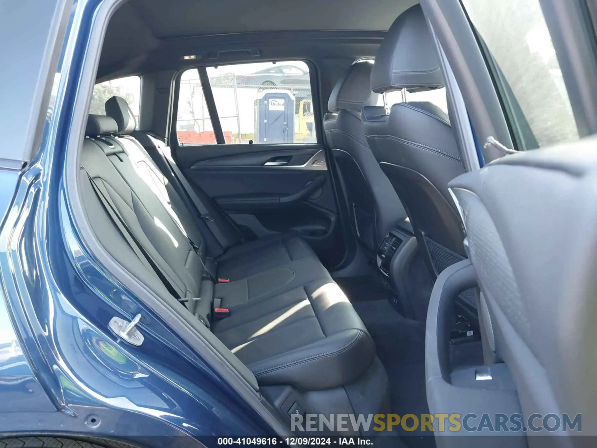 8 fotografías del automóvil dañado 5UX53DP09P9T36941 BMW X3 2023