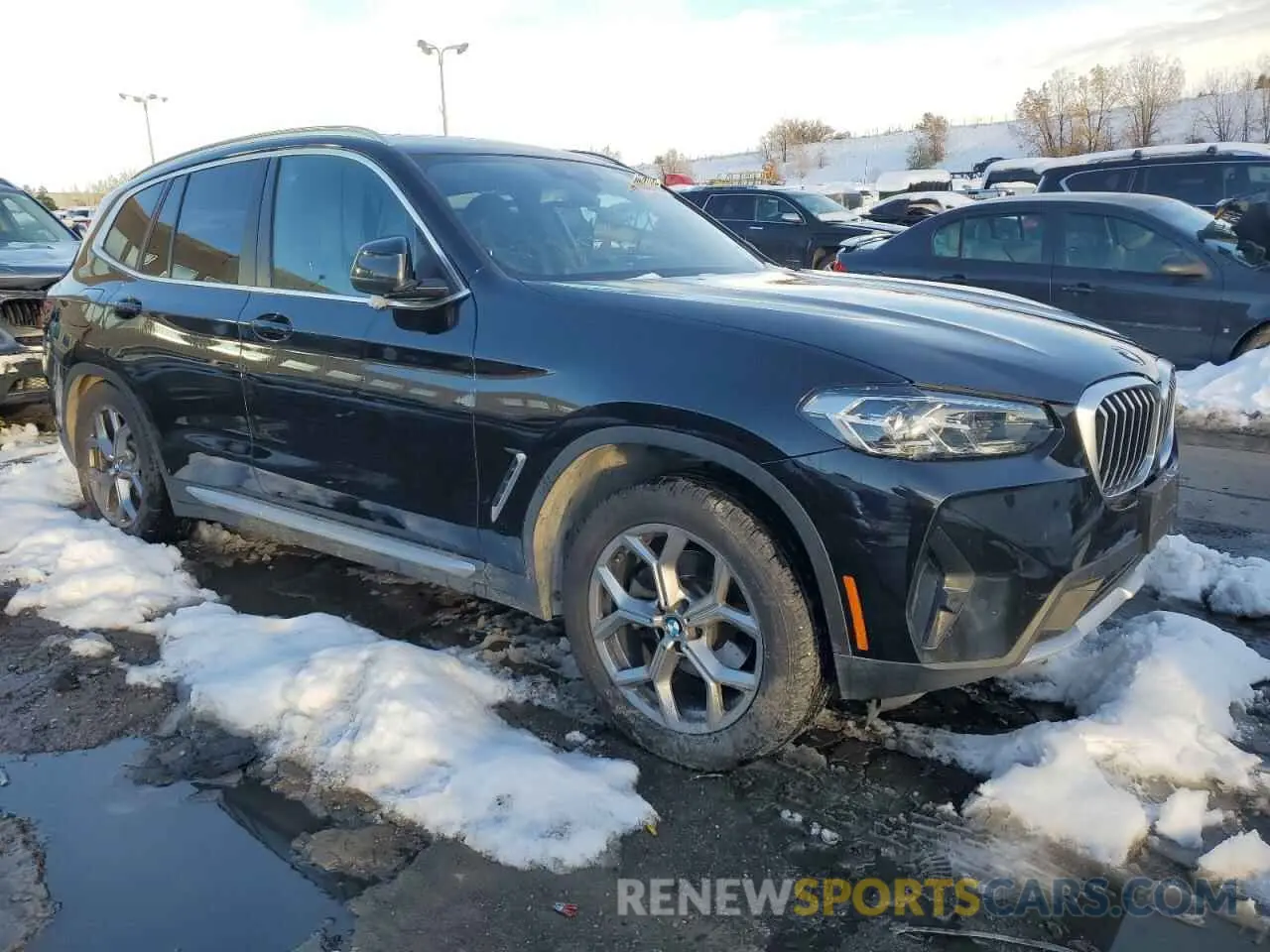 4 fotografías del automóvil dañado 5UX53DP0XP9S73770 BMW X3 2023
