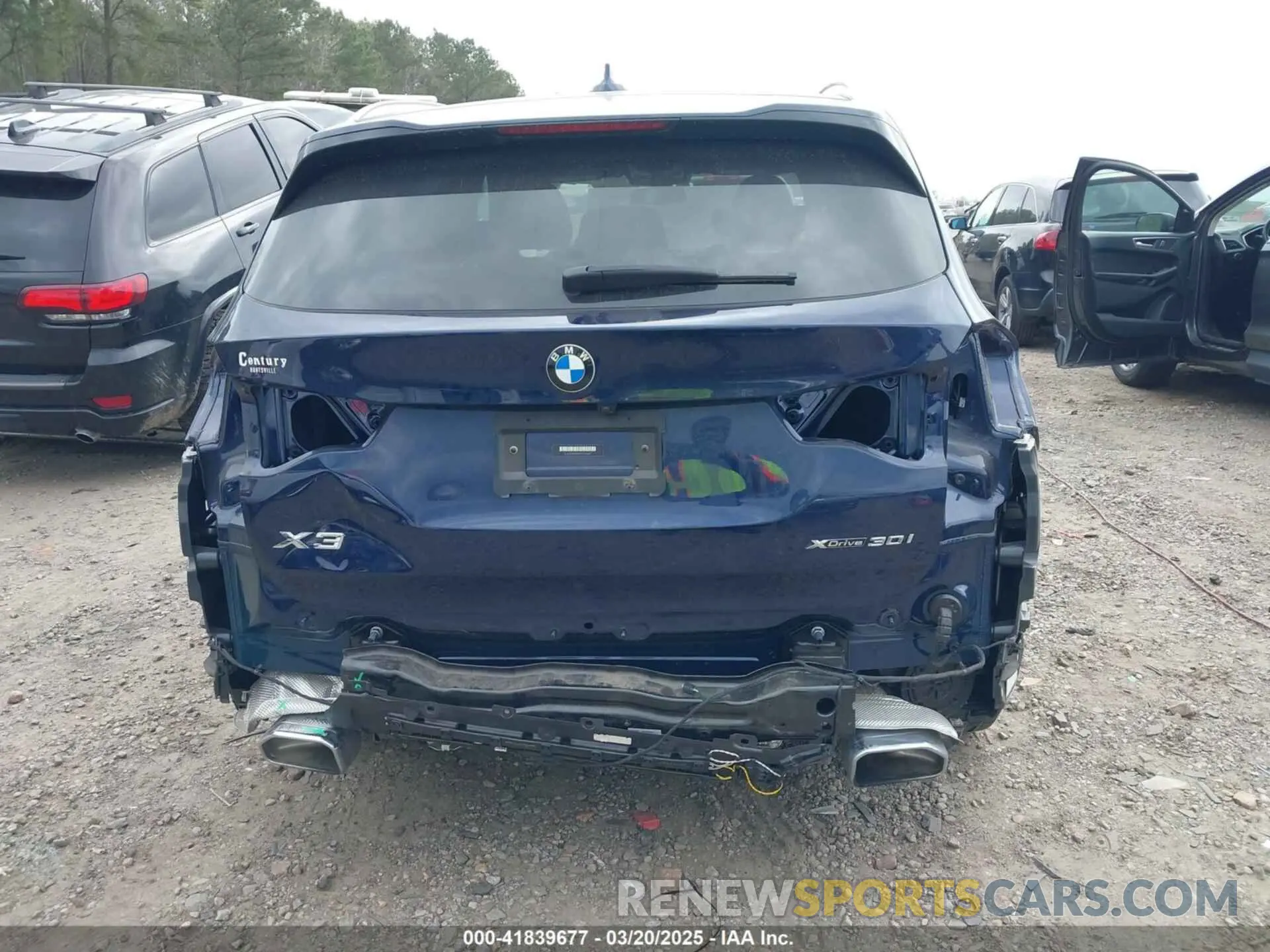 17 fotografías del automóvil dañado 5UX53DP0XP9T01583 BMW X3 2023