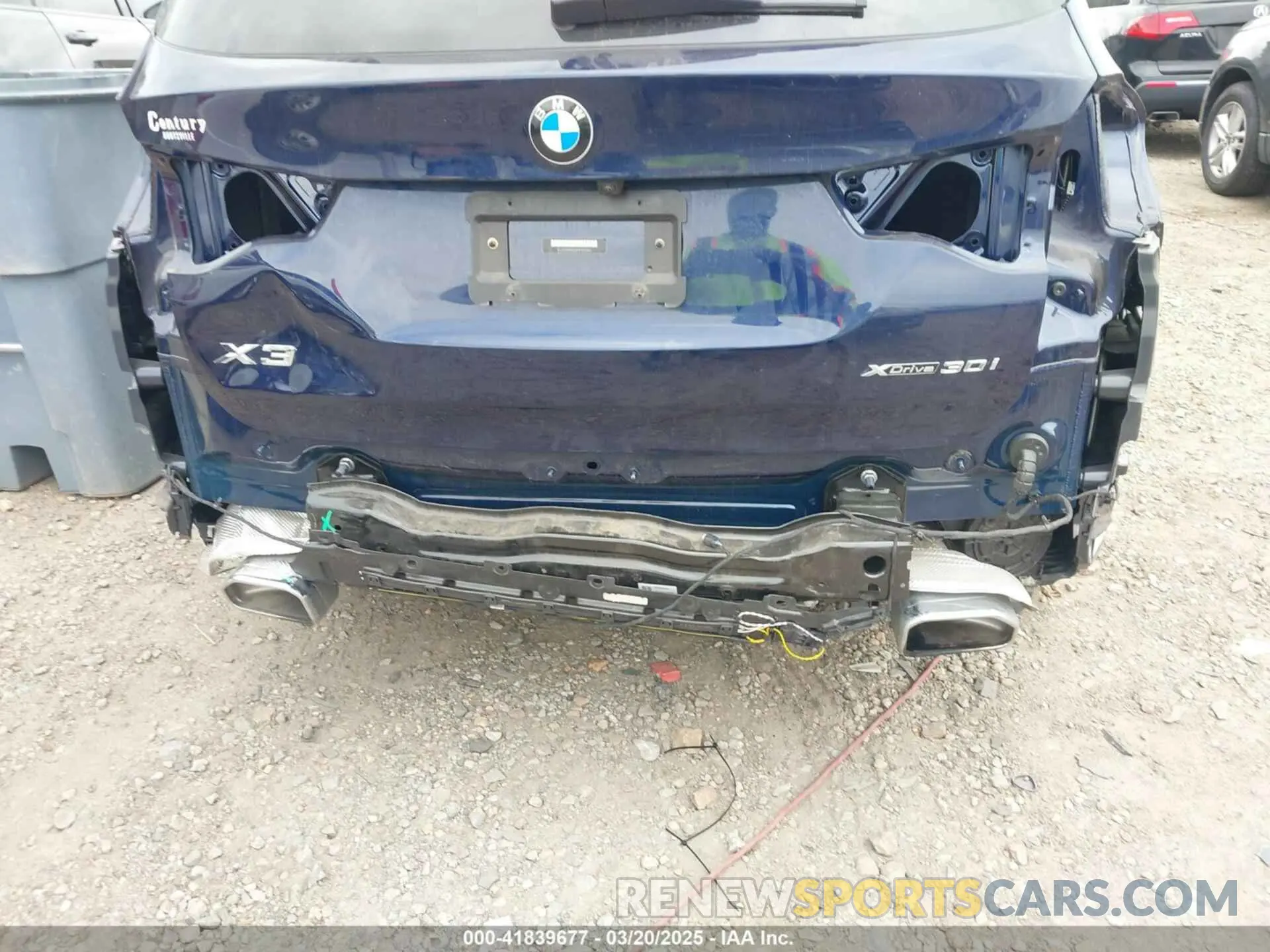 18 fotografías del automóvil dañado 5UX53DP0XP9T01583 BMW X3 2023